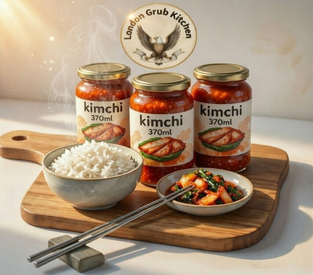 Vegan Kimchi 370ml | Authentic Korean Fermented Kimchi | Probiotic | UK Made